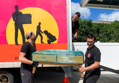 What not to put on a moving truck?