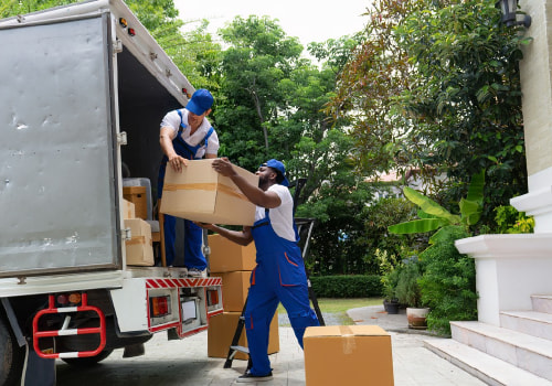 What services does a moving company provide?